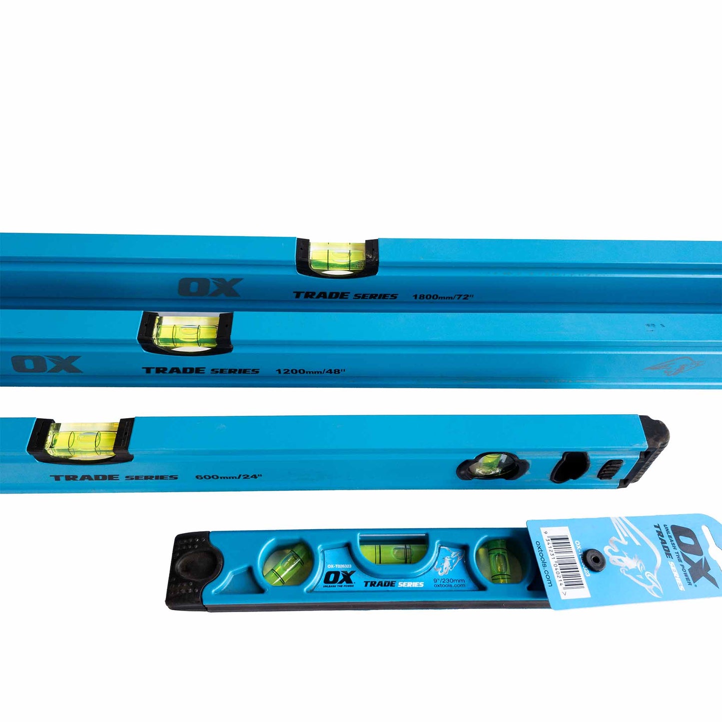 4 Piece Spirit level Set