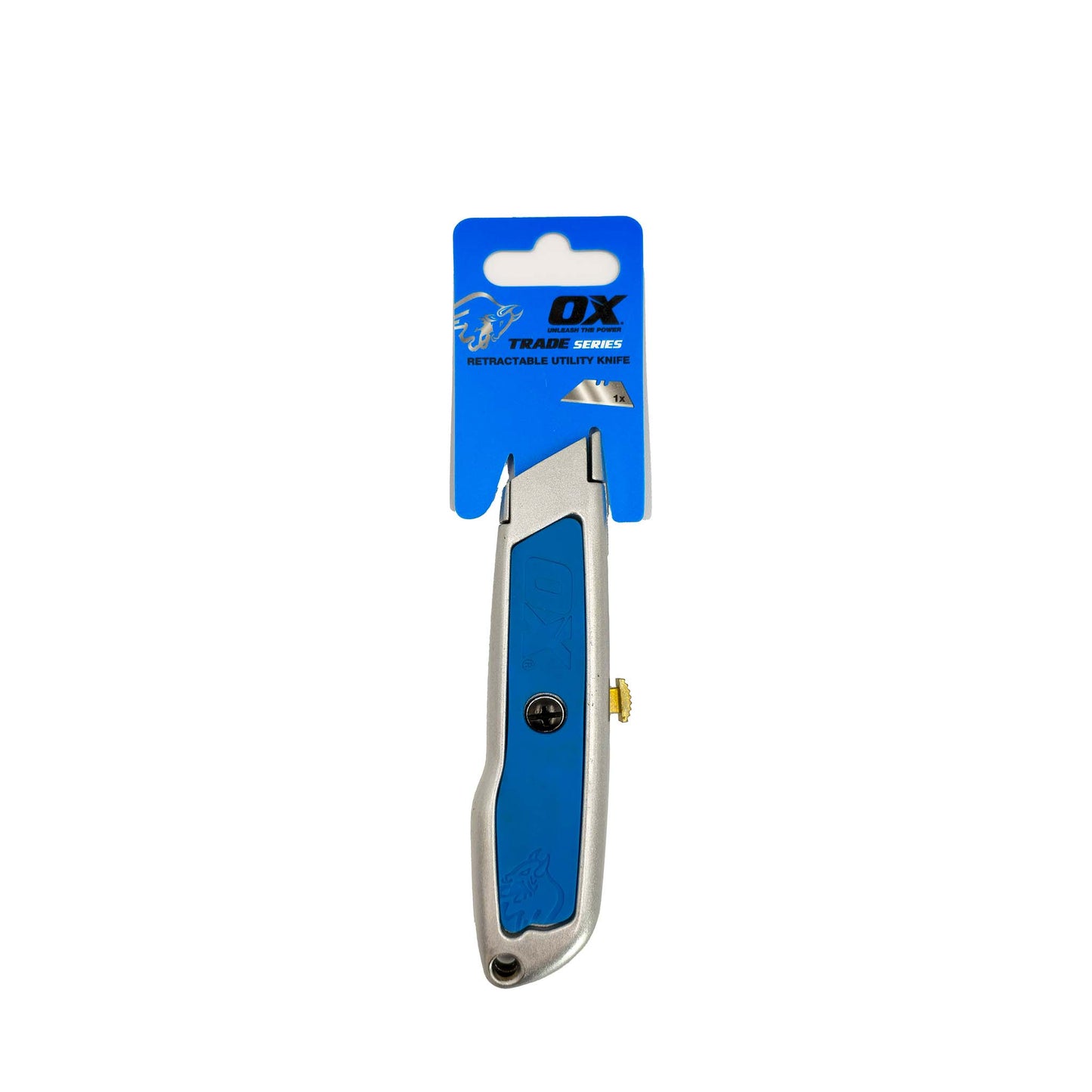 OX Trade Retractable Stanley Knife/10 Pack Stanley Blades Refill