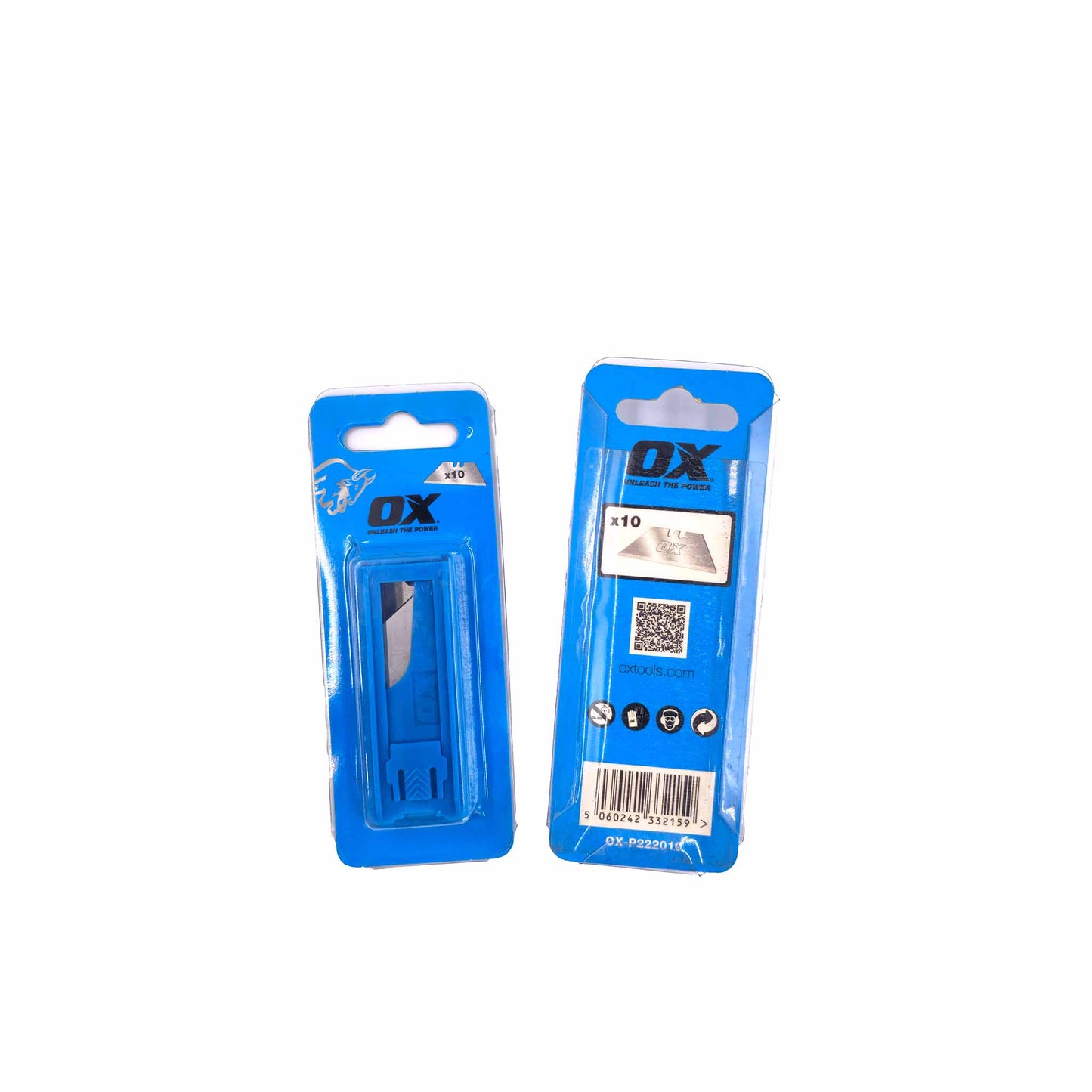OX Trade Retractable Stanley Knife/10 Pack Stanley Blades Refill