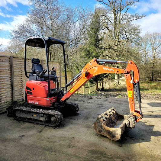 Digger Kubota U17-3α, 1.7 ton