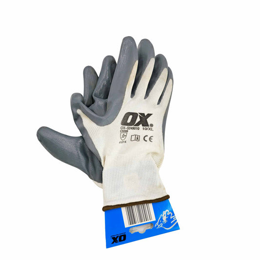 Ox Nitrile Flex Safety Gloves